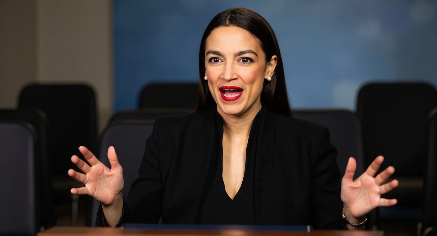 AOC's Fan Fiction About MAGA Voters Begging to Join Socialism Is the Funniest Thing She's Said Since ‘the World Will End in 12 Years'