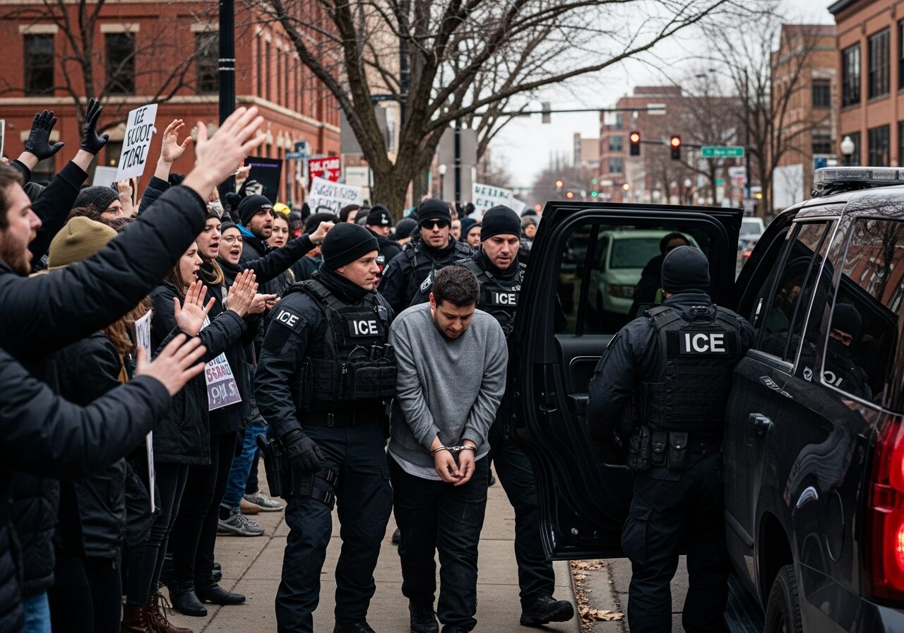 INSANITY: Leftist Mob in Minnesota Tries to Stop ICE Agents, Defends Drug Trafficker