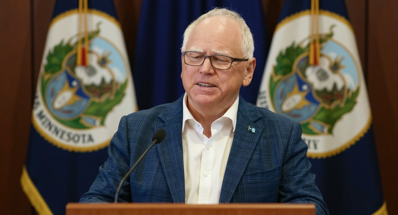 Tim Walz Can't Even Win His Own State Anymore — Polls Below Trump in Minnesota