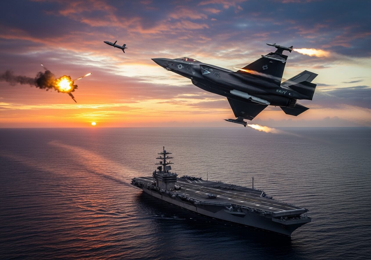 US Warship Attacked by Kamikaze Drone Missile Near Iran, Media Kills Story