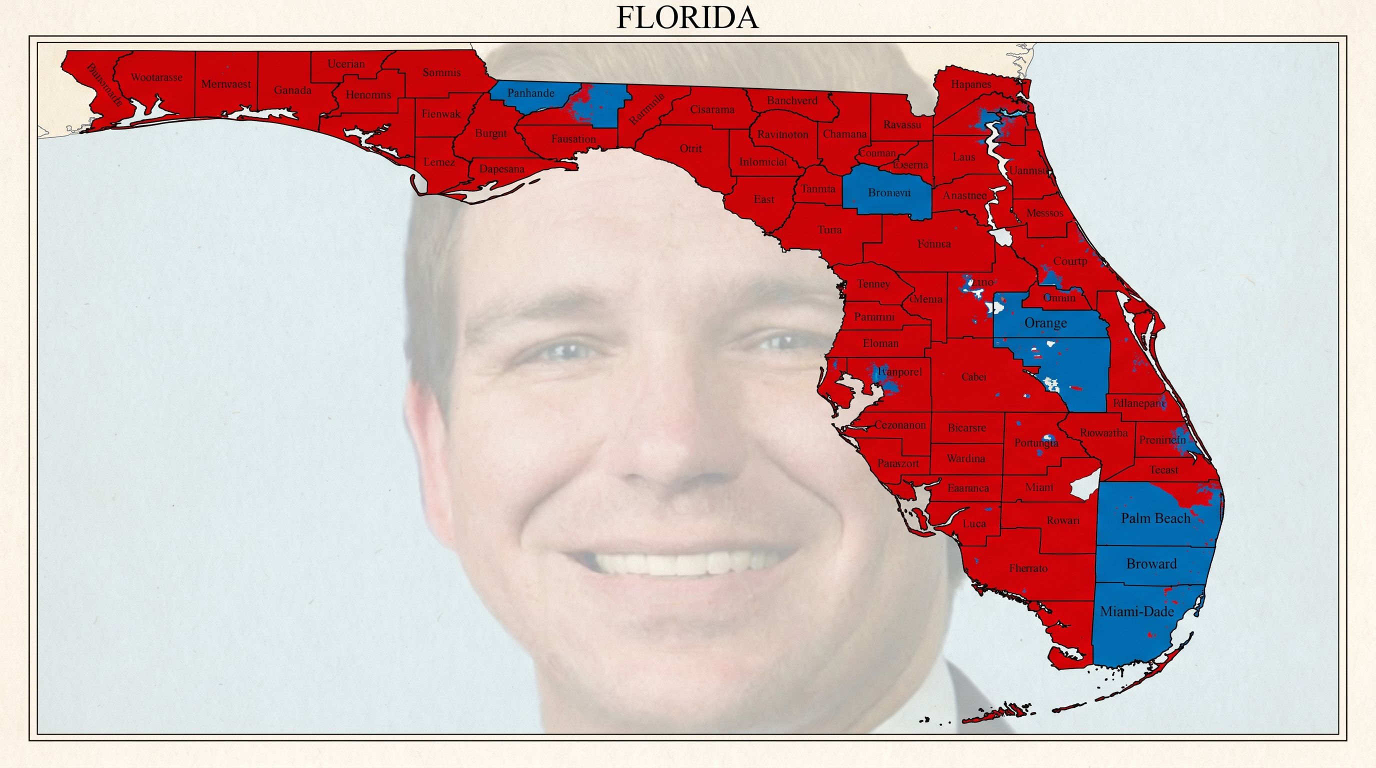 While Everyone Watched Texas, Florida Quietly Locked In the Map for a Decade
